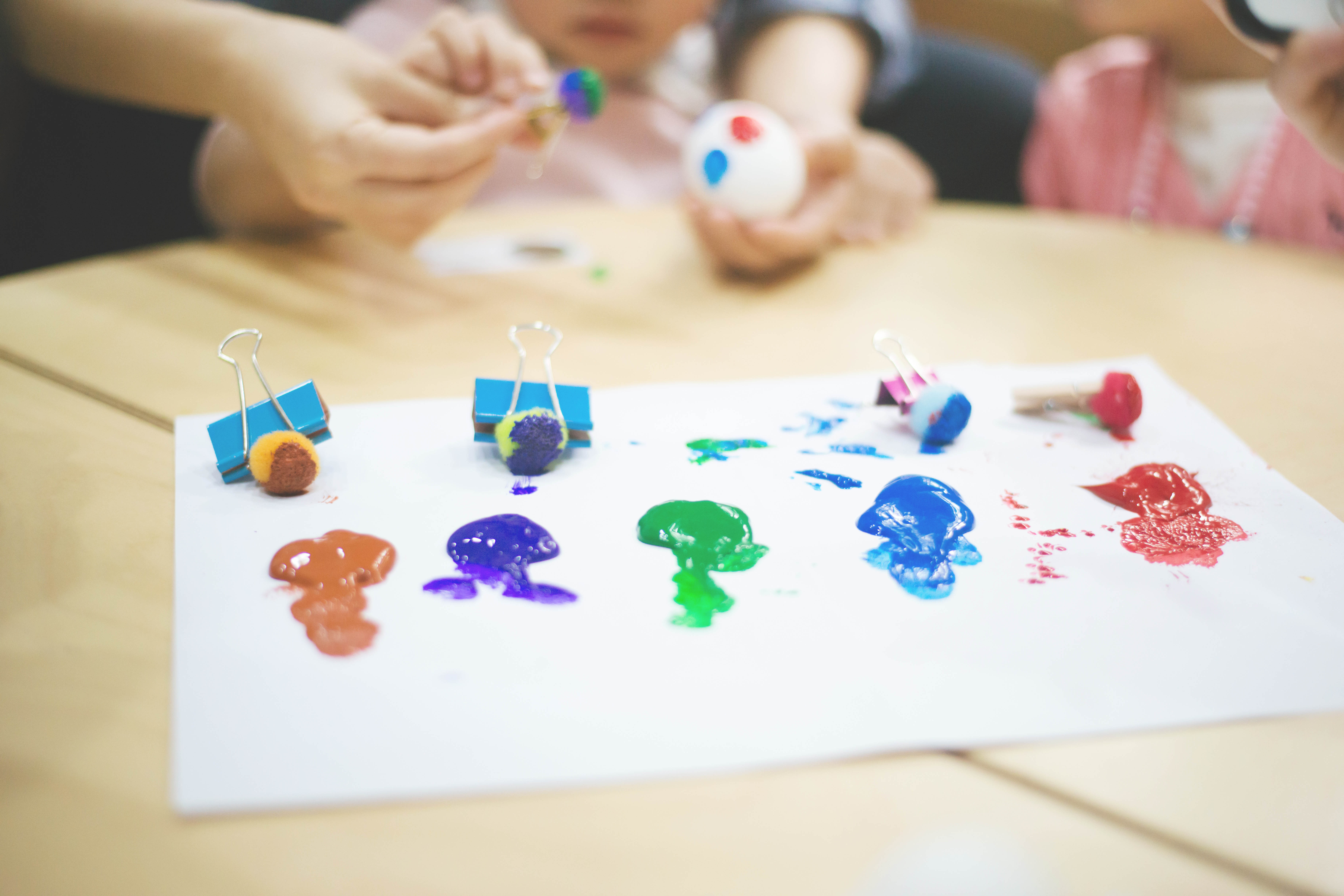 미술 활동 촬영