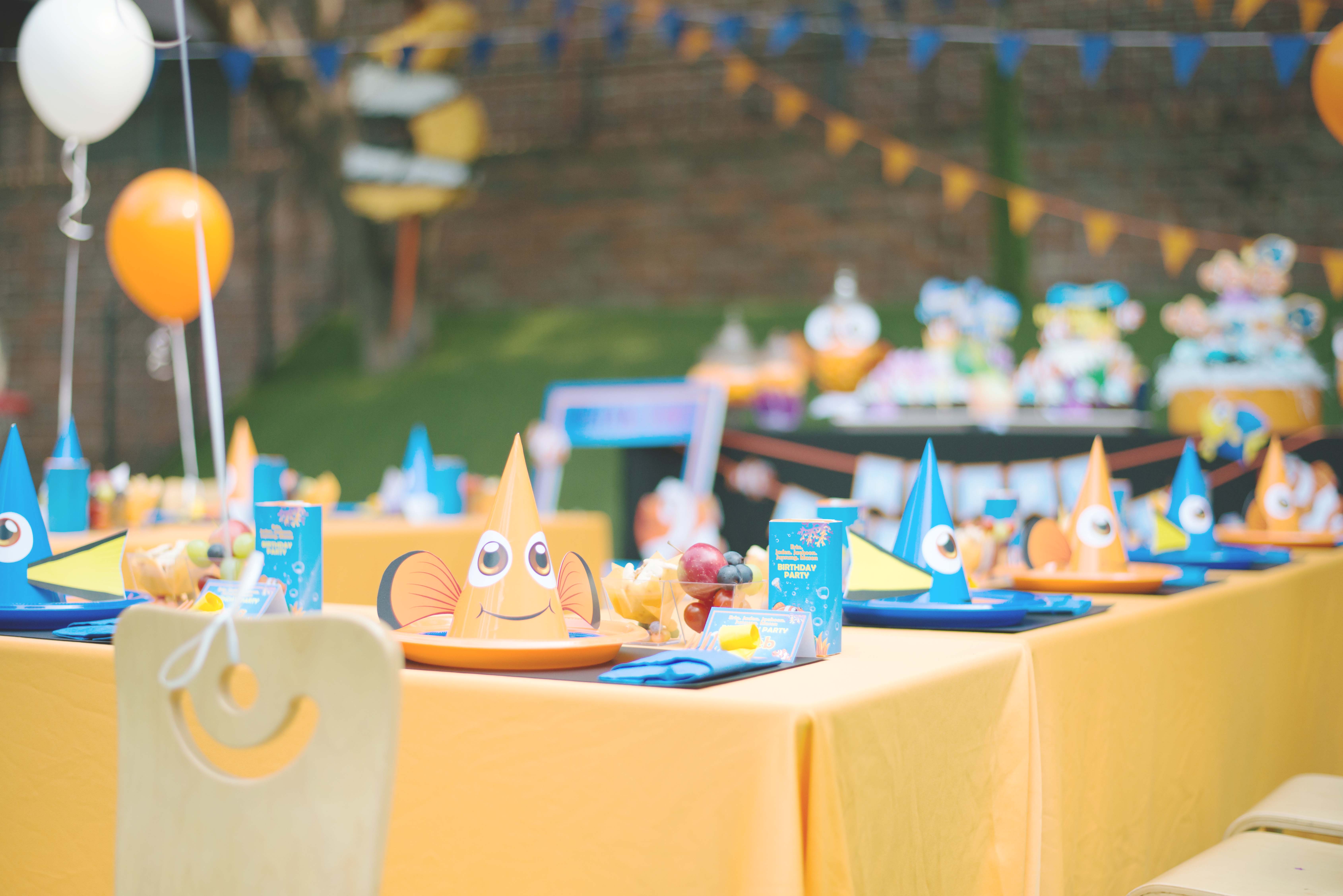 유치원 파티 촬영